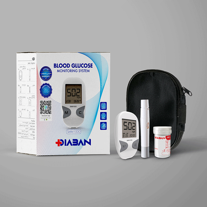 1 دستگاه تست قند خون دیابان 