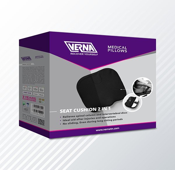 بالش طبی زیر نشیمن 2 در1 ورنا